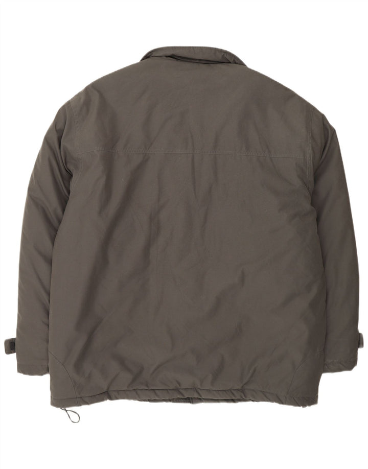 Giacca a vento da uomo Kappa UK 42 XL Khaki Poliammide