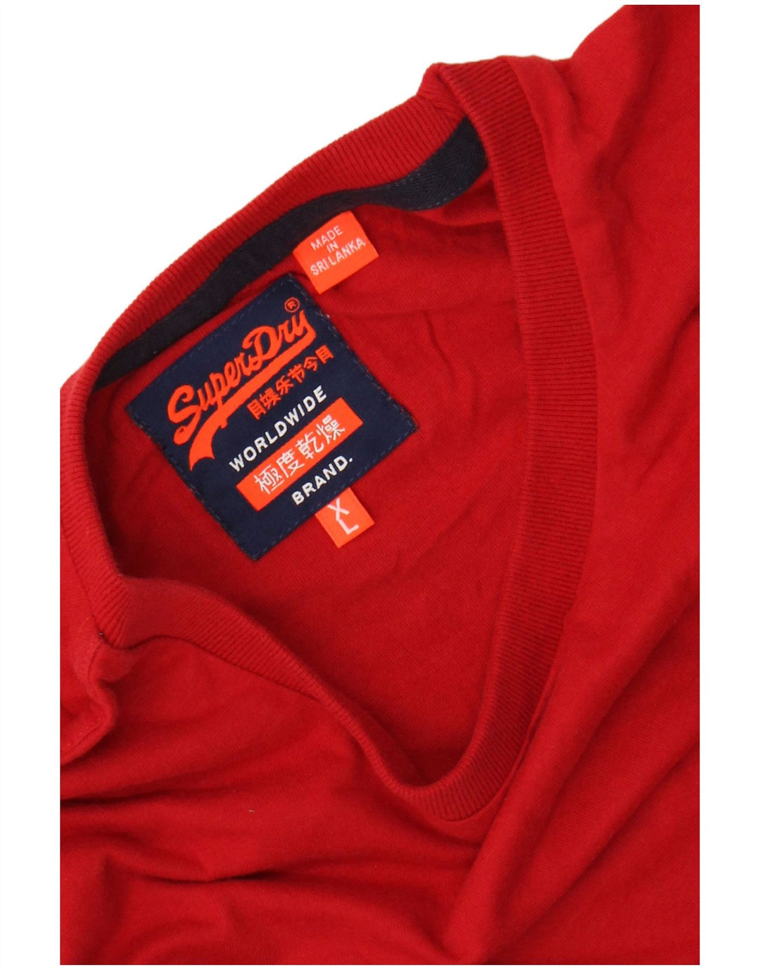 Maglietta da uomo SUPERDRY XL rossa