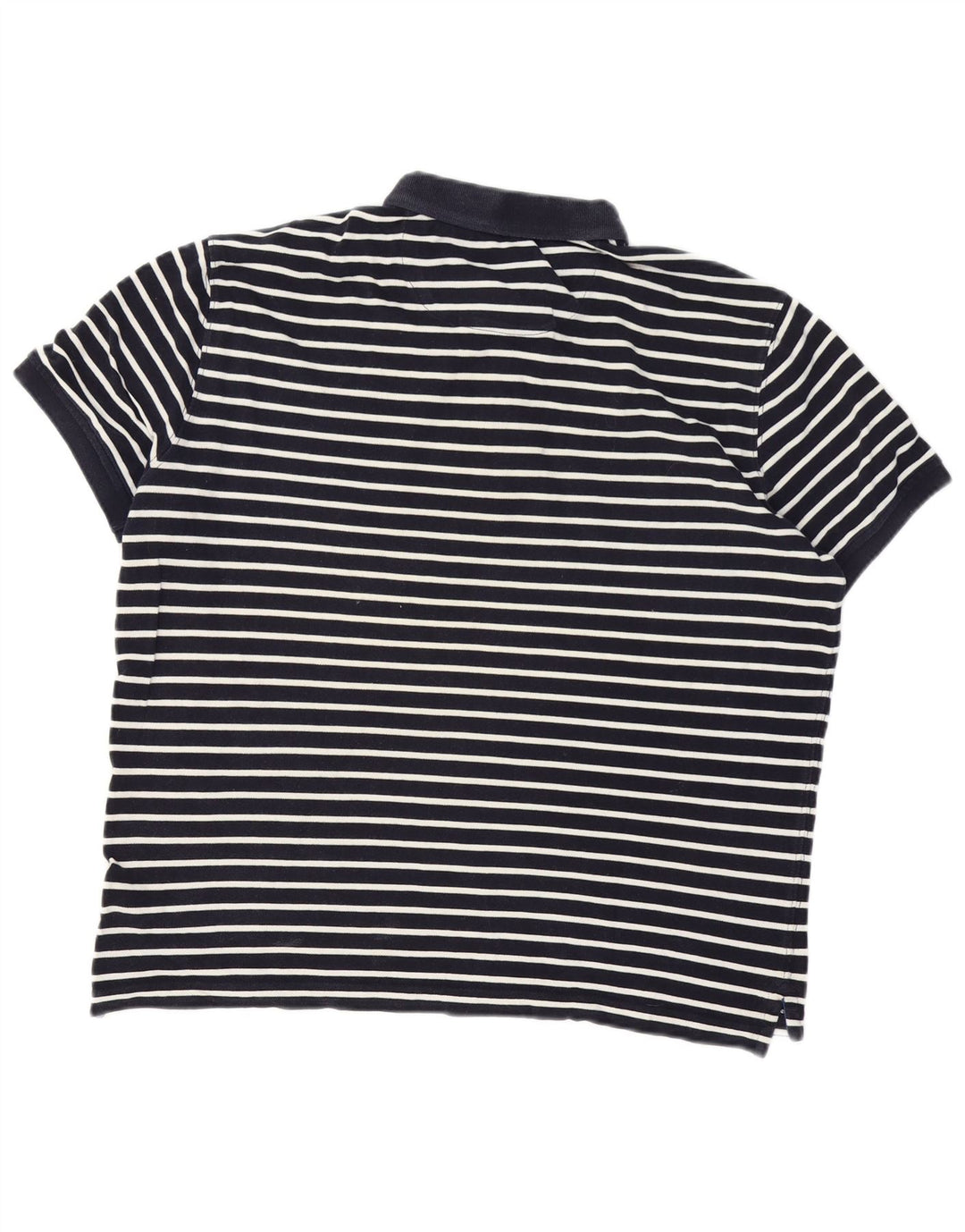 Polo da uomo Massimo Dutti a righe grandi blu navy