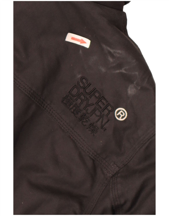 Giubbotto bomber da uomo The Windbomber Superdry UK 44 2XL cotone nero
