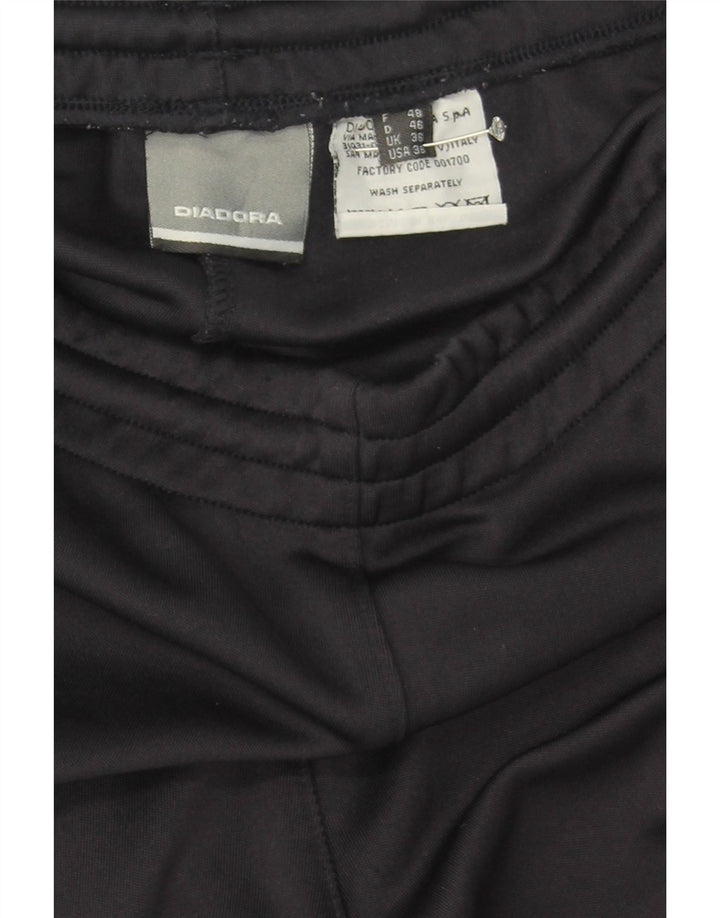 DIADORA Mens Regular Fit Tracksuit Trousers Large  Navy Blue Polyester Vintage Diadora and Second-Hand Diadora from Messina Hembry 