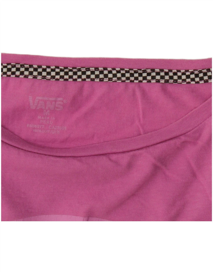 Maglietta grafica da donna Vans Top UK 12 Rosa medio