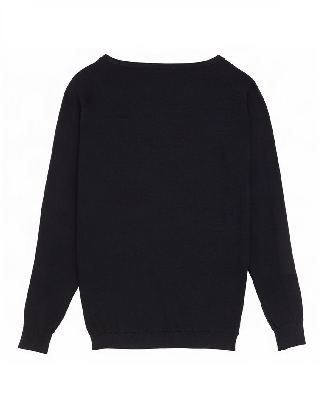 Guess Maglione da donna con scollo a barchetta con grafica UK 14 Blu navy medio