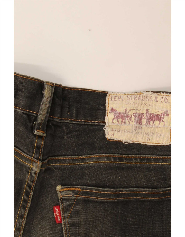 Jeans Levi's 519 Slim da donna W32 L28 cotone nero