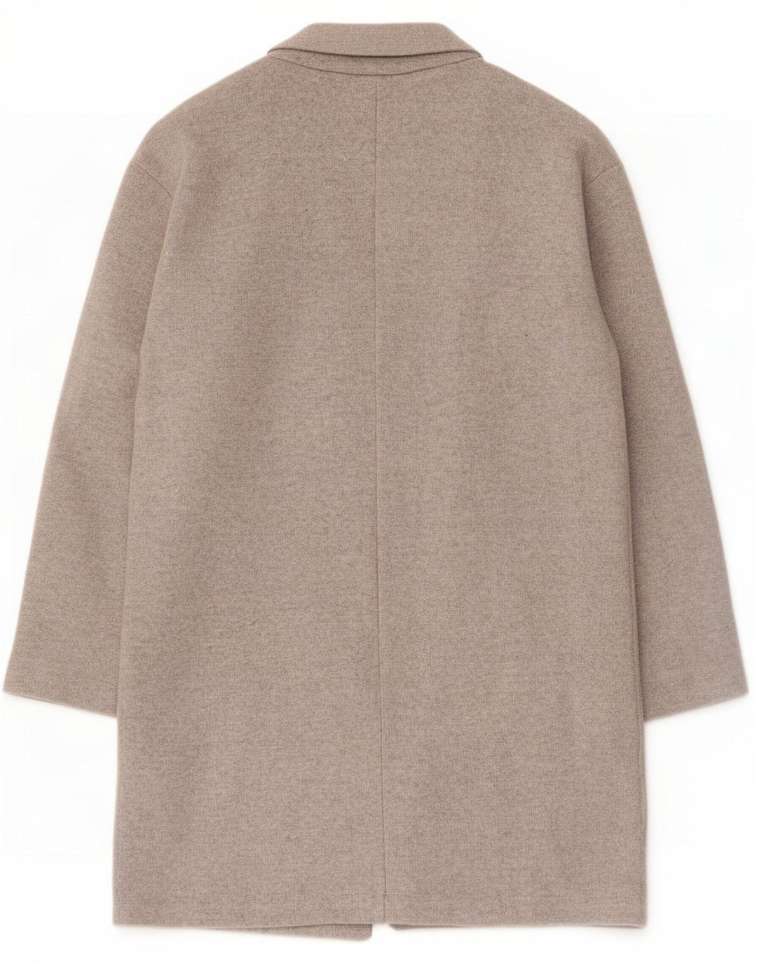 Cappotto aperto da donna Zara UK 14 Poliestere grigio medio