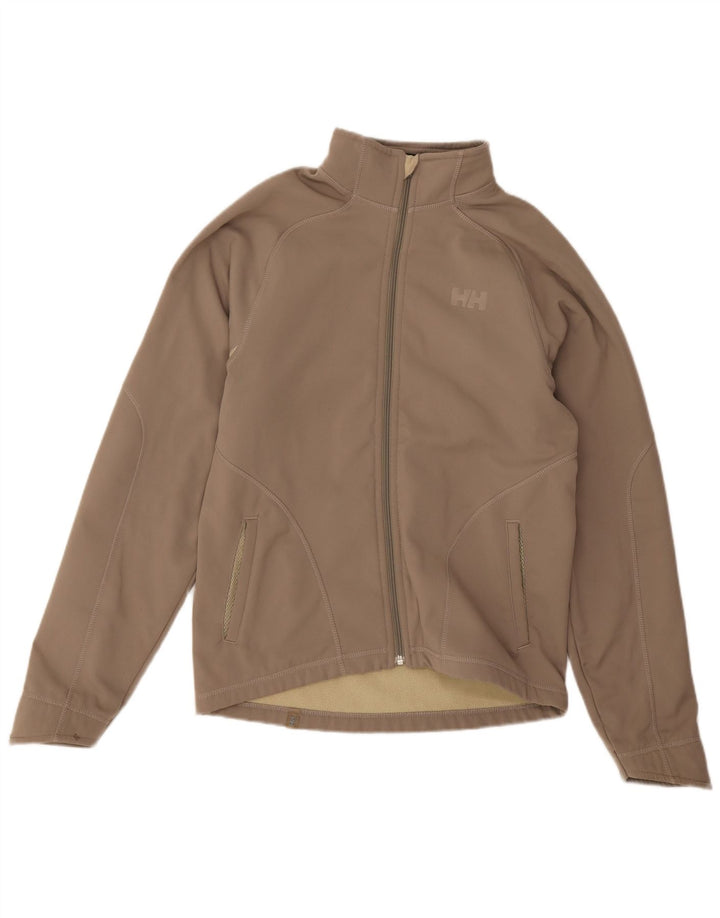 Giacca da tuta da donna Helly Hansen UK 10 Small Poliestere grigio