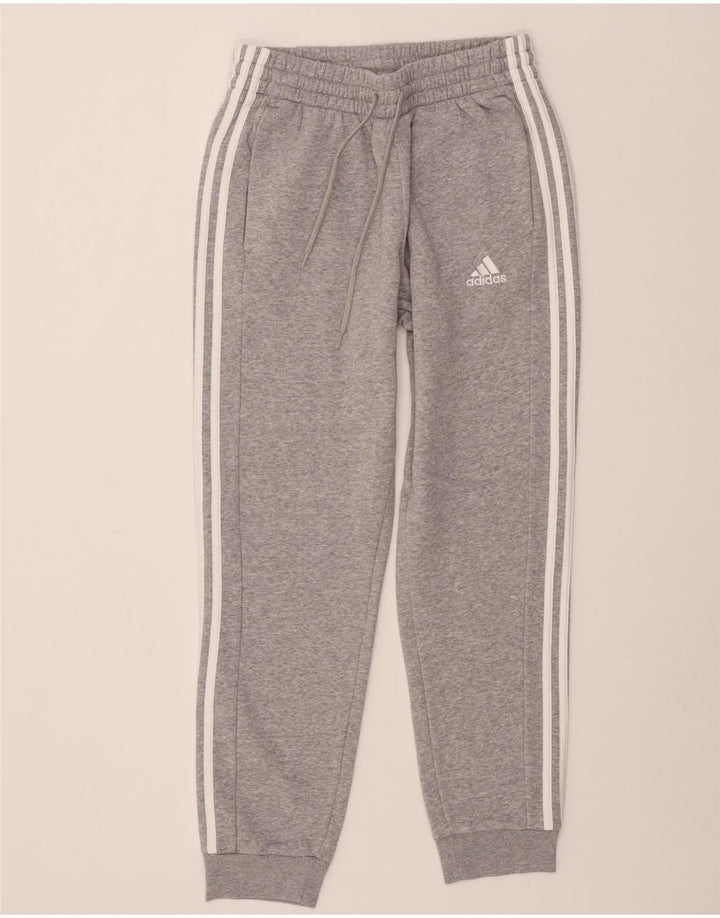 Pantaloni da tuta da donna ADIDAS Joggers UK 14 Cotone grigio medio