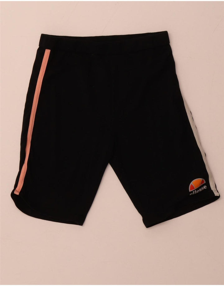 Pantaloncini sportivi da donna ELLESSE UK 12 cotone nero medio