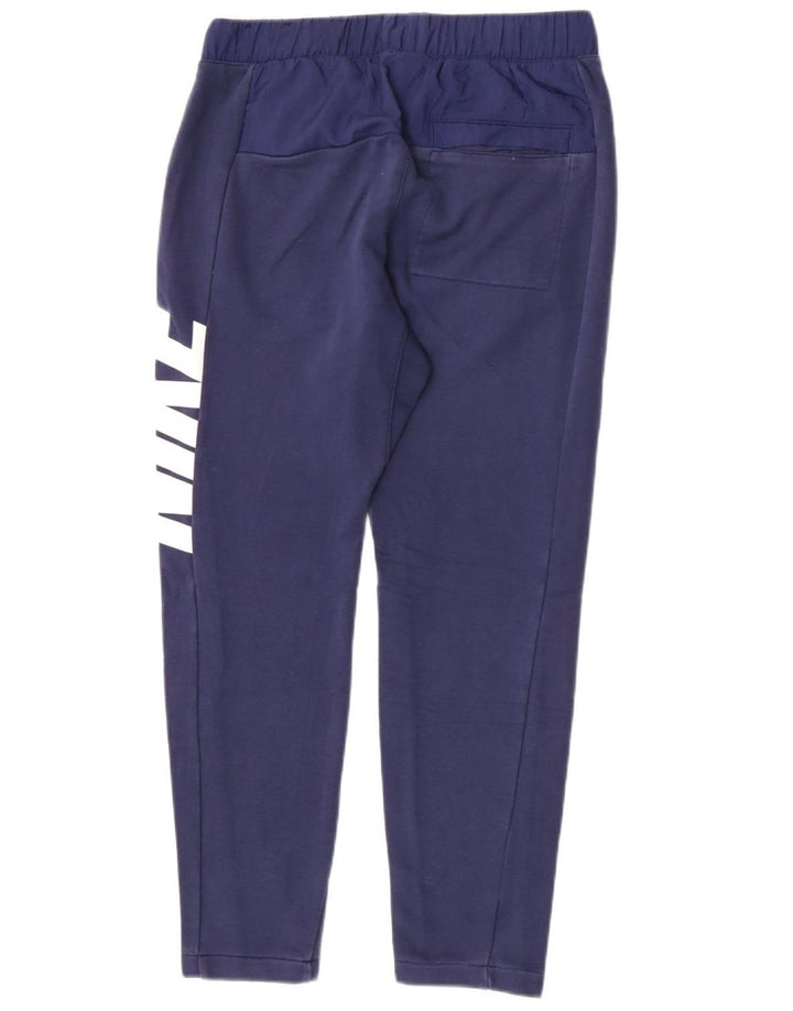 Pantaloni da tuta grafica Nike da uomo piccoli in cotone blu