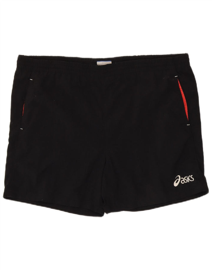 Pantaloncini sportivi Asics da uomo grandi neri