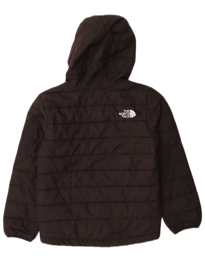 Giacca imbottita con cappuccio The North Face da ragazzo 9-10 anni media poliestere nero
