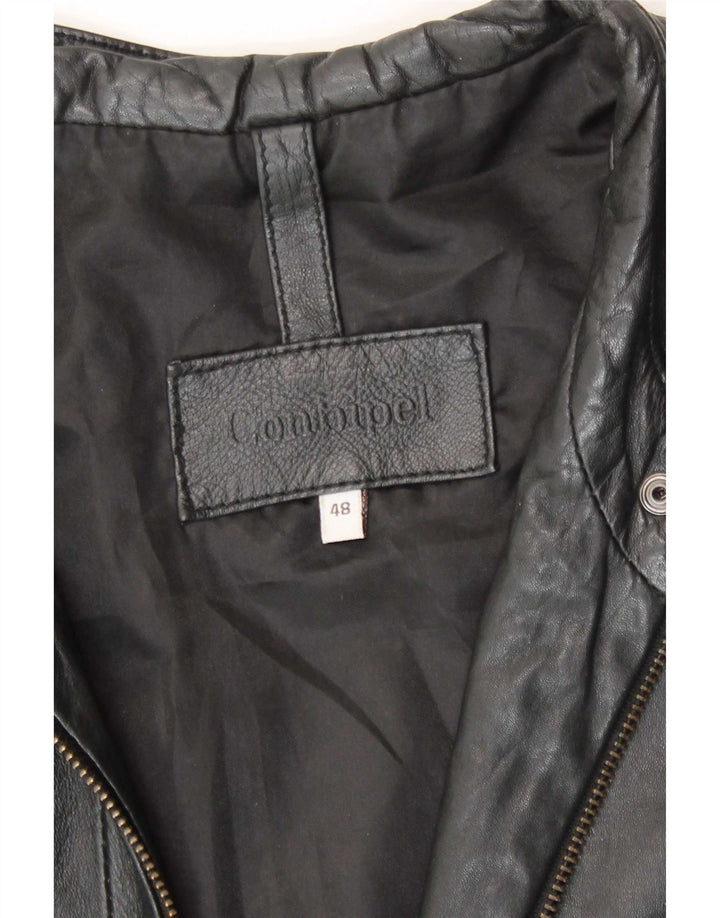 Giacca In Pelle Donna Conbipel IT 48 XL Nera