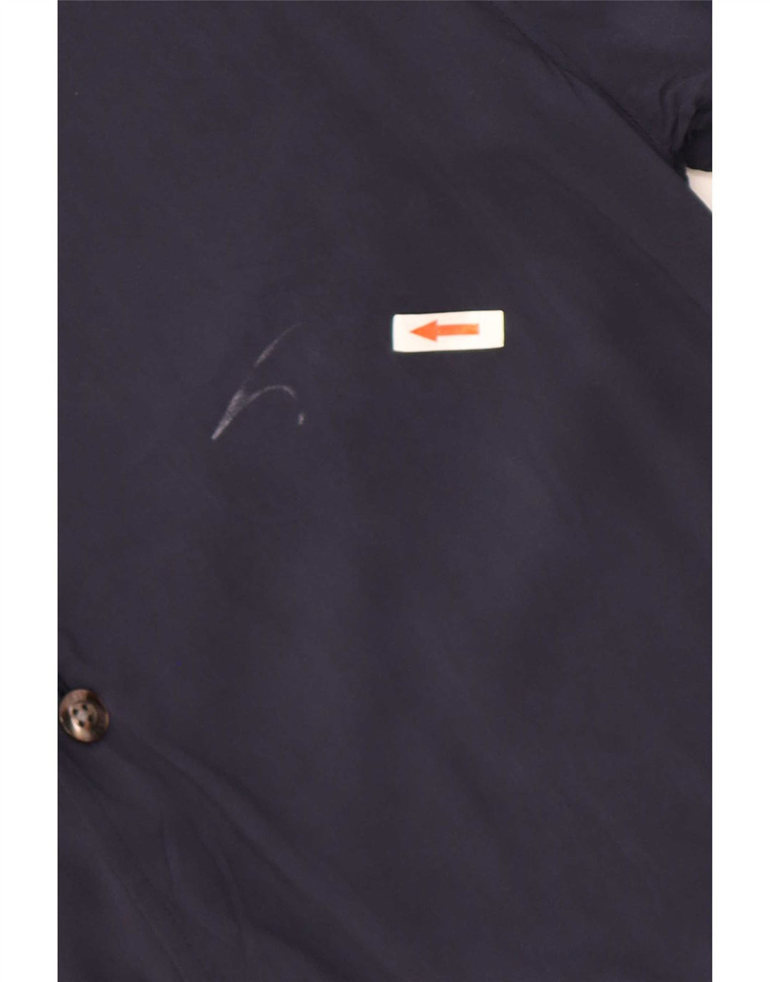 Camicia Reiss da uomo a maniche corte in viscosa blu navy medio
