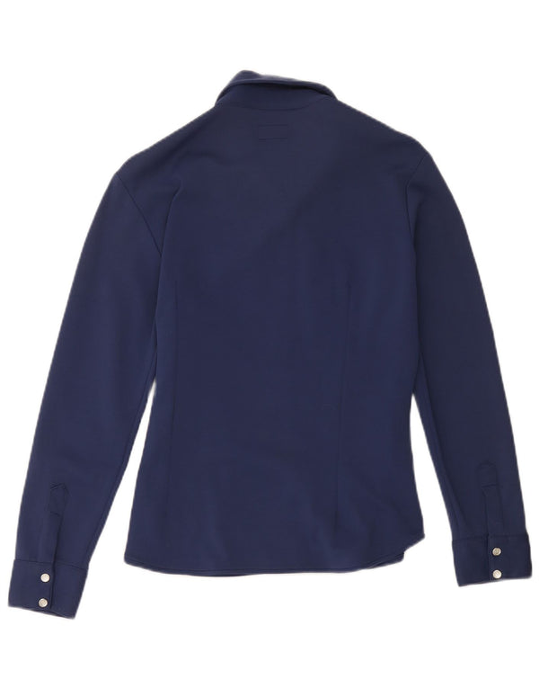 Camicetta da donna Casucci UK 12 nylon blu navy medio