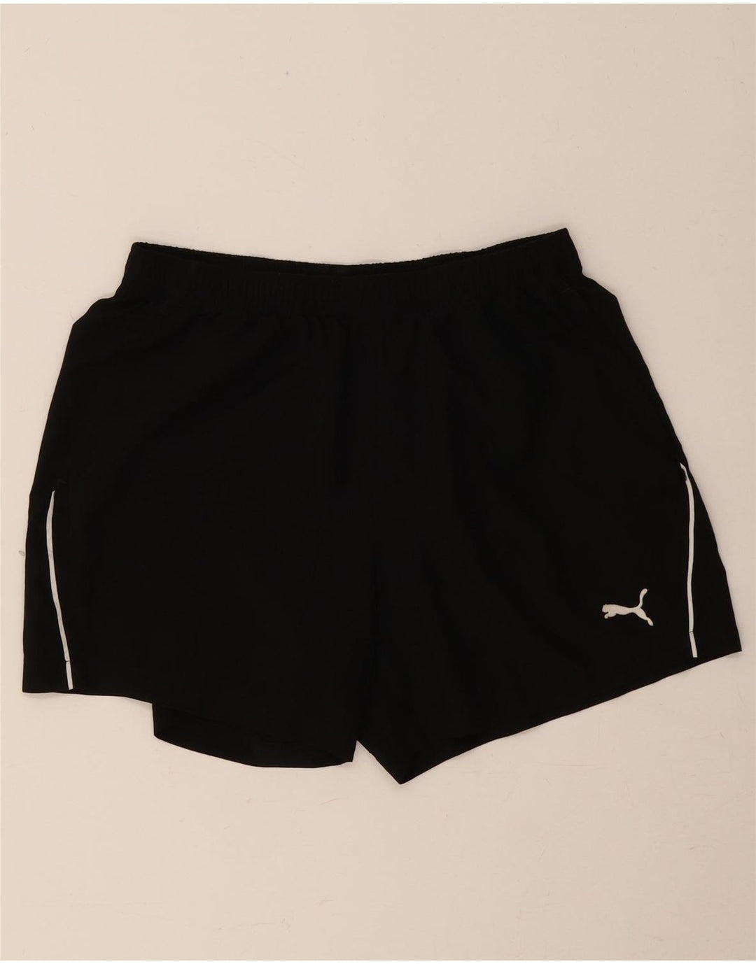 Pantaloncini sportivi da uomo PUMA grandi neri in poliestere