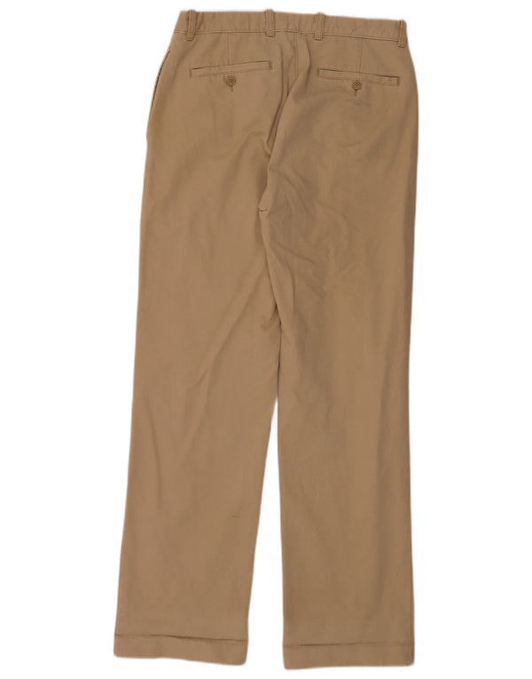 Pantaloni chino dritti da uomo J. CREW W31 L34 cotone beige