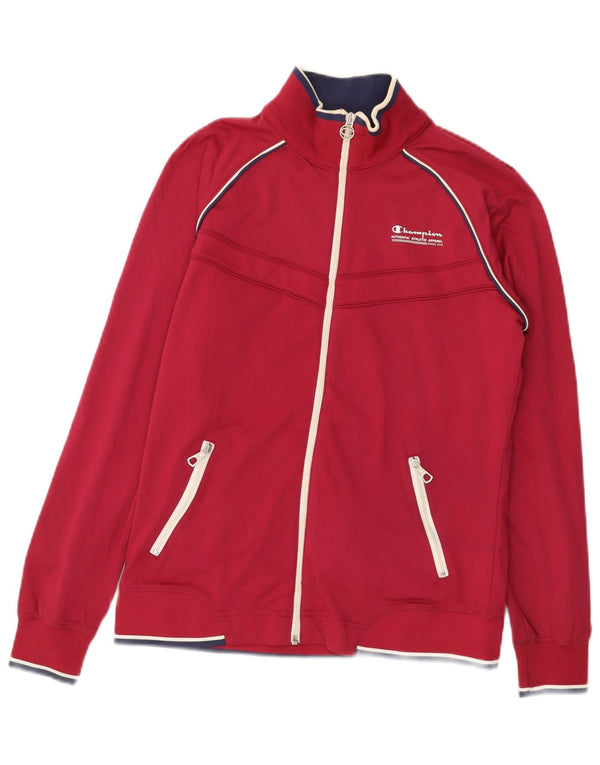 CHAMPION Giacca da tuta da donna Heritage Fit UK 14 Large Rossa