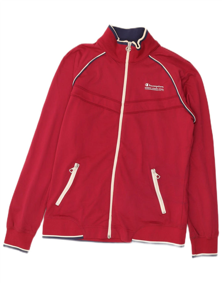 CHAMPION Giacca da tuta da donna Heritage Fit UK 14 Large Rossa