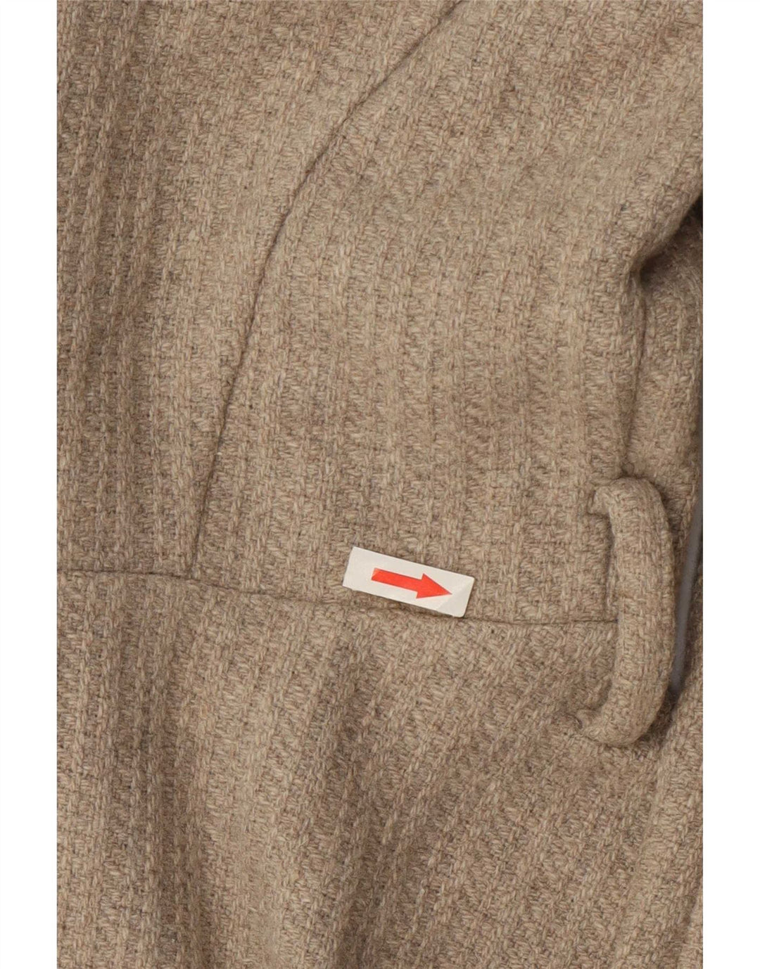 Soprabito aperto oversize da donna Oasis UK 10 piccolo in lana beige