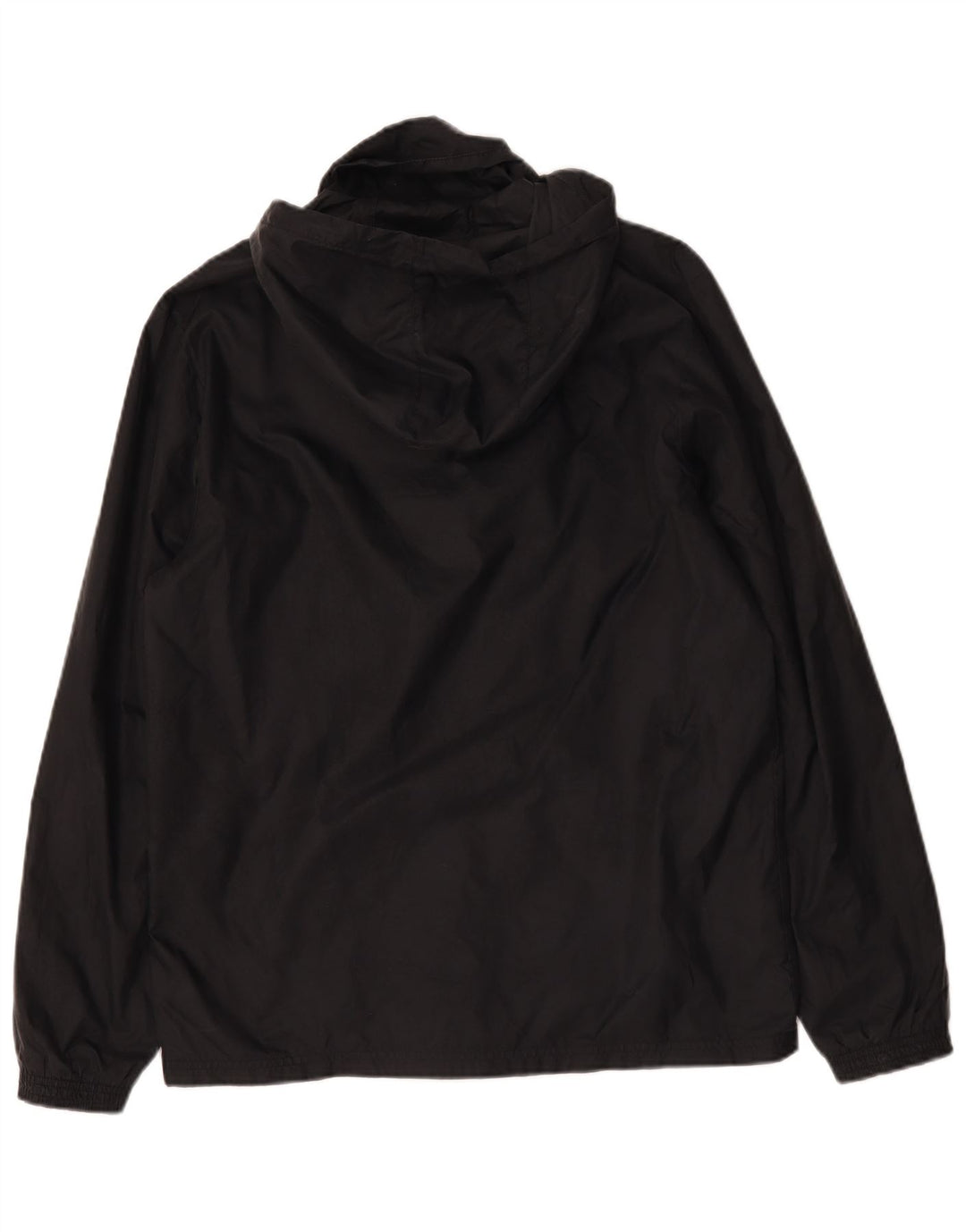 Giacca antipioggia con cappuccio da uomo Adidas UK 38 Medium Nero Poliammide