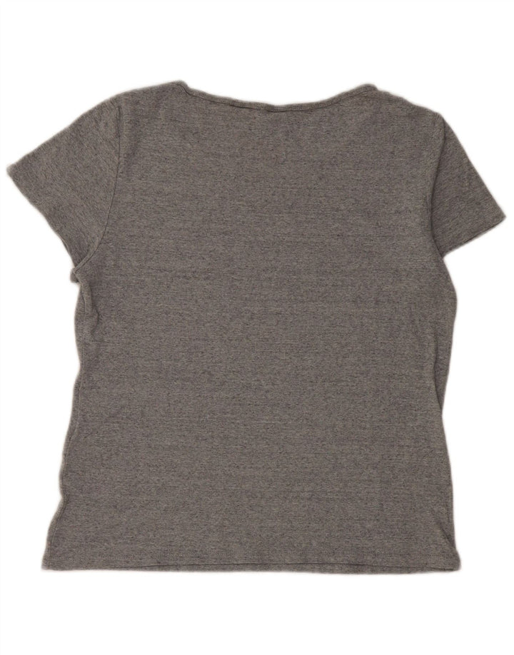 T-shirt corta da donna Levi's Top XL in cotone chiazzato grigio