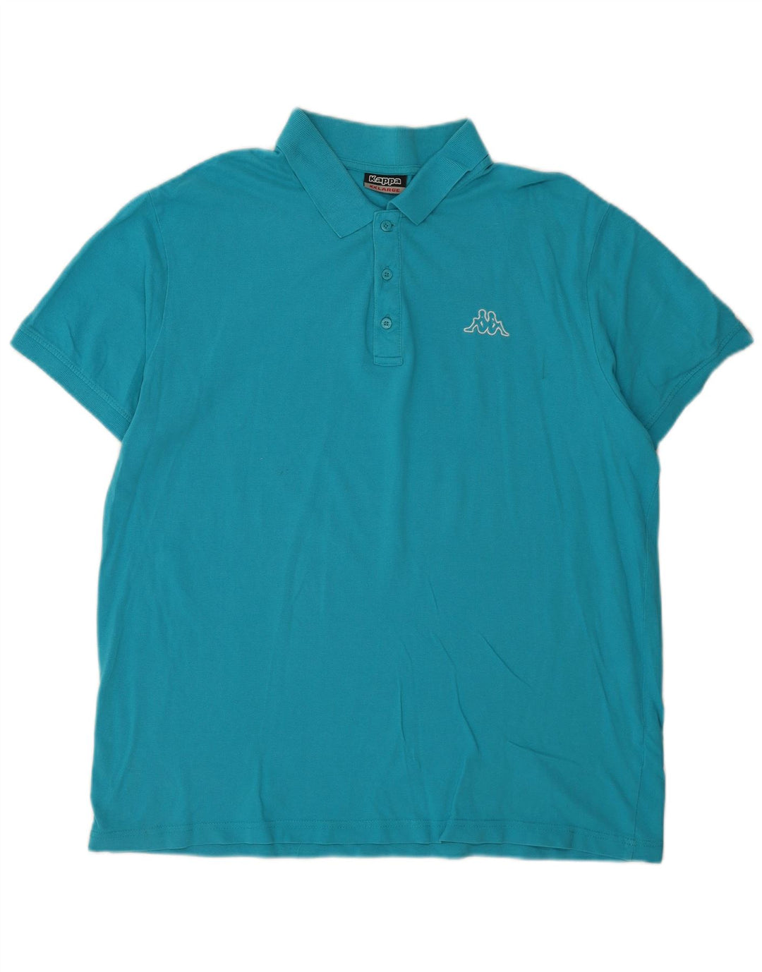 Polo Kappa Uomo 2XL Cotone Blu