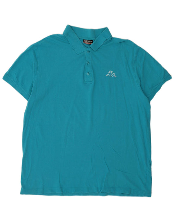 Polo Kappa Uomo 2XL Cotone Blu