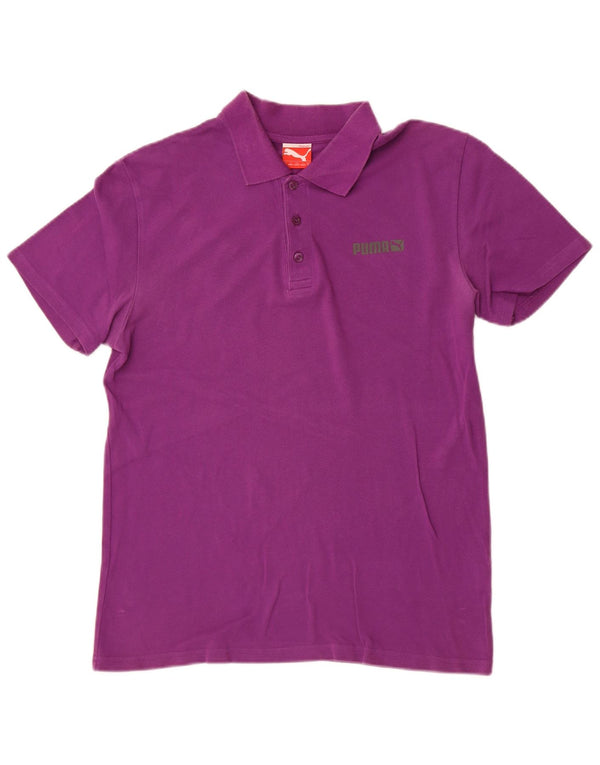Polo Puma da uomo viola medio