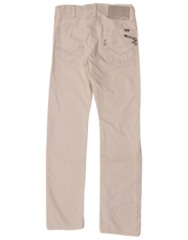Jeans dritti da uomo Energie Emerson W30 L34 cotone bianco