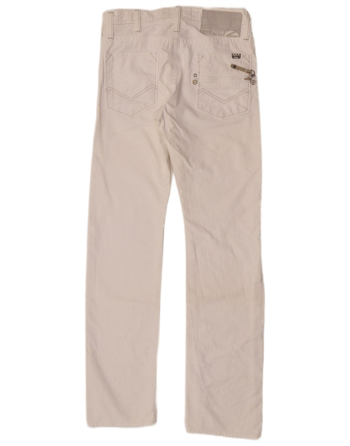 Jeans dritti da uomo Energie Emerson W30 L34 cotone bianco