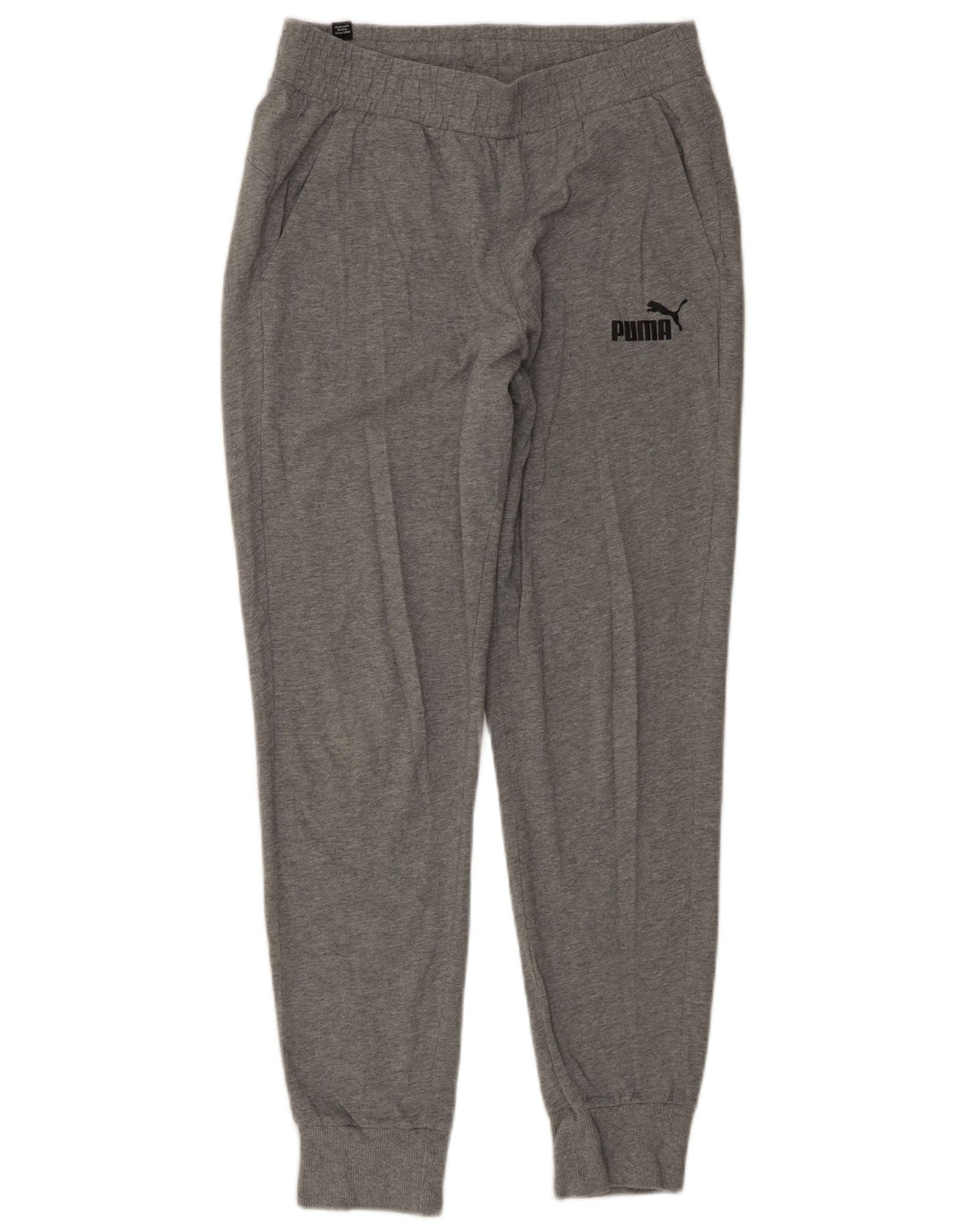 Pantaloni da tuta da donna PUMA Joggers UK 14 Cotone grigio medio