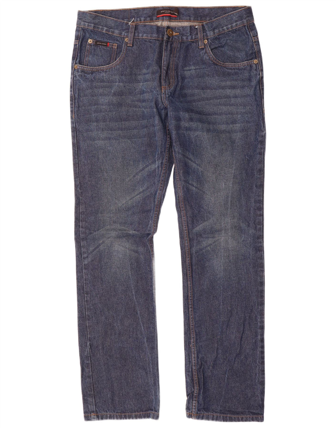 Jeans dritti da uomo Pierre Cardin W38 L33 cotone blu