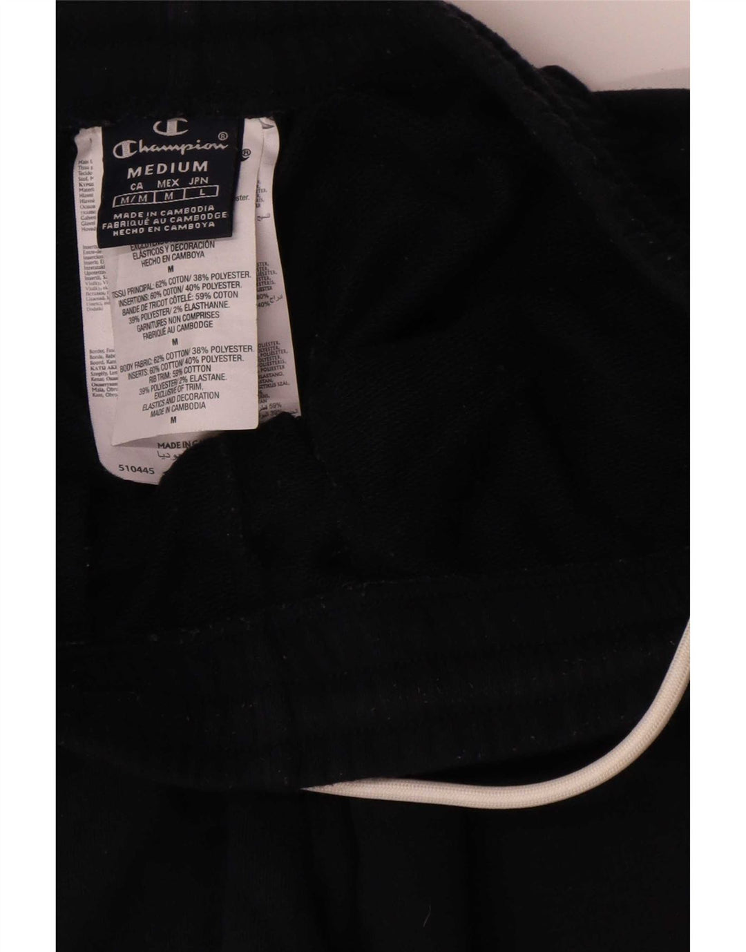 Pantaloni da tuta cargo da uomo Champion Joggers medi in cotone blu navy