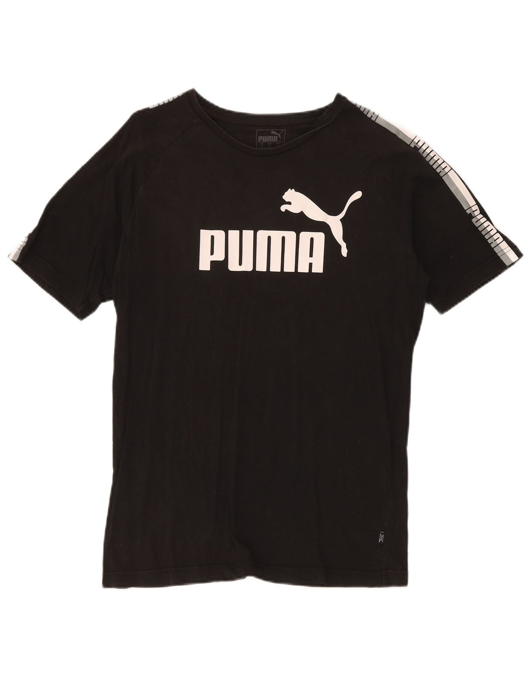 T-shirt grafica da uomo Puma Medium nera