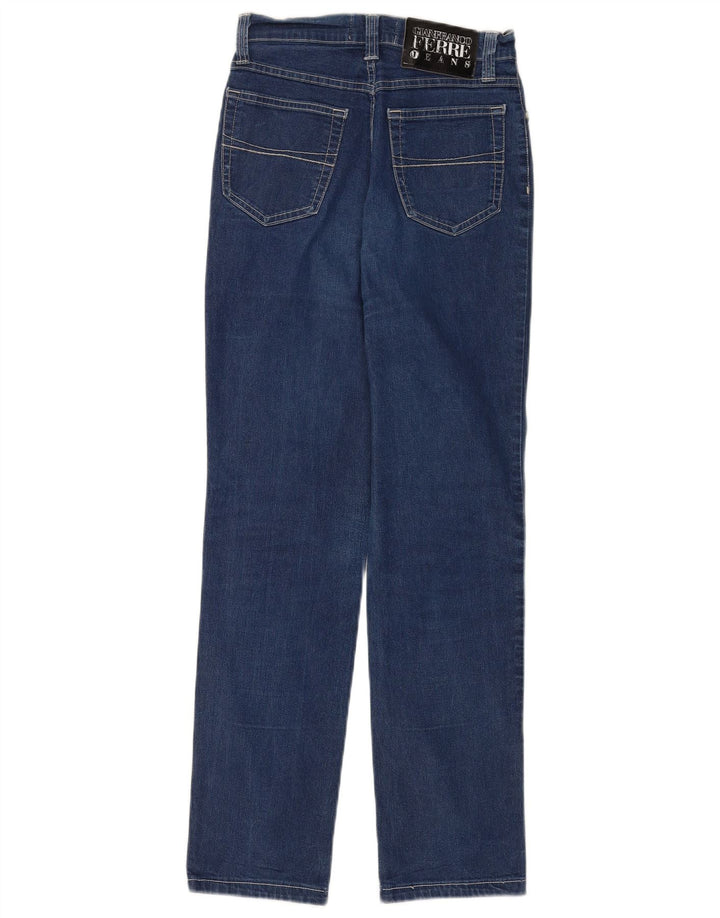 Jeans Slim Donna Gianfranco Ferre W27 L28 Cotone Blu
