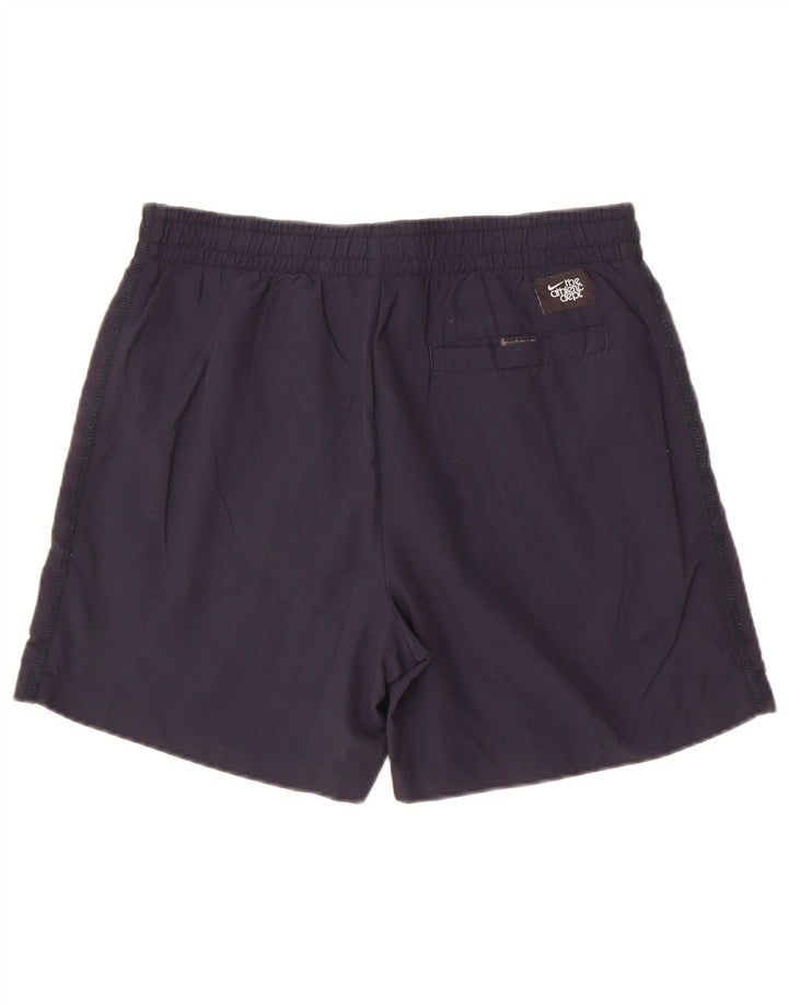 Pantaloncini sportivi Nike da uomo medi in nylon blu navy