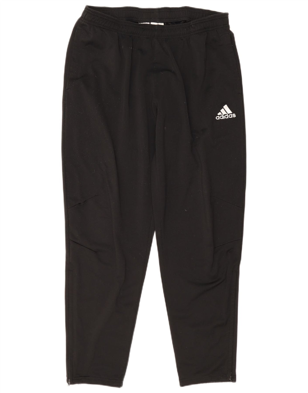 Pantaloni da tuta da uomo Adidas Large neri in poliestere