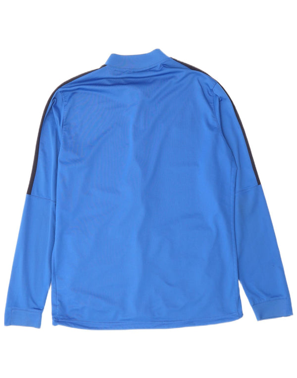 Giacca da tuta da uomo NIKE Dri Fit XL blu poliestere color block