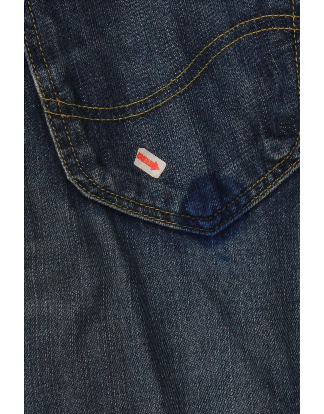 Jeans dritti Knox da uomo LEE W32 L34 cotone blu navy