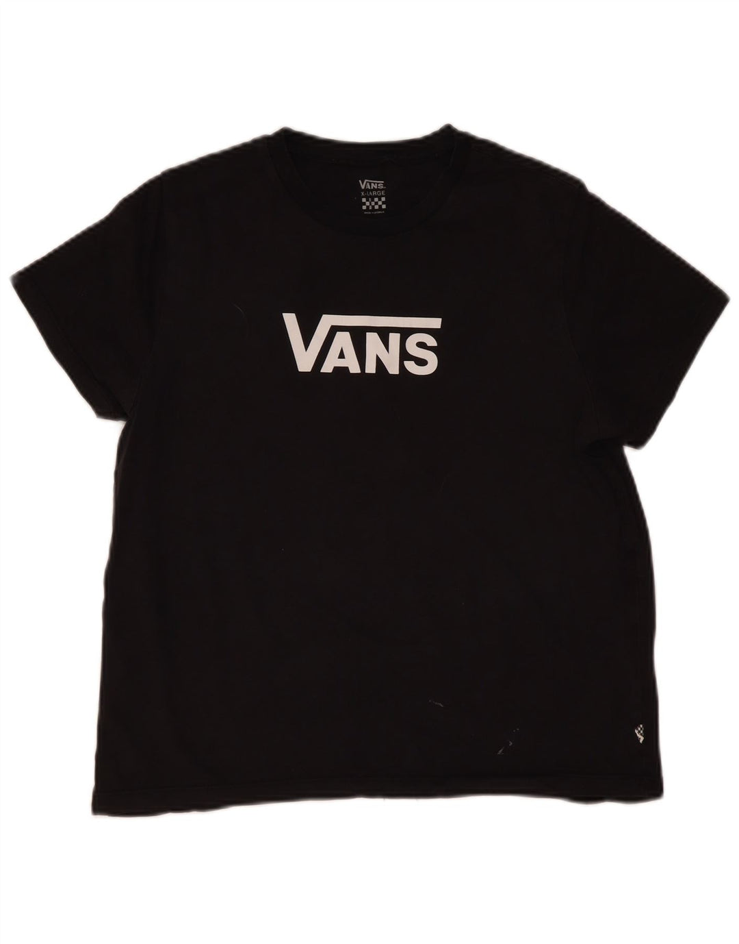 Maglietta grafica da donna Vans UK 18 XL Nera