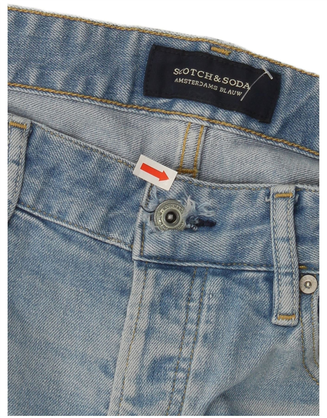 SCOTCH & SODA Jeans slim da uomo Ralston W31 L32 Blu