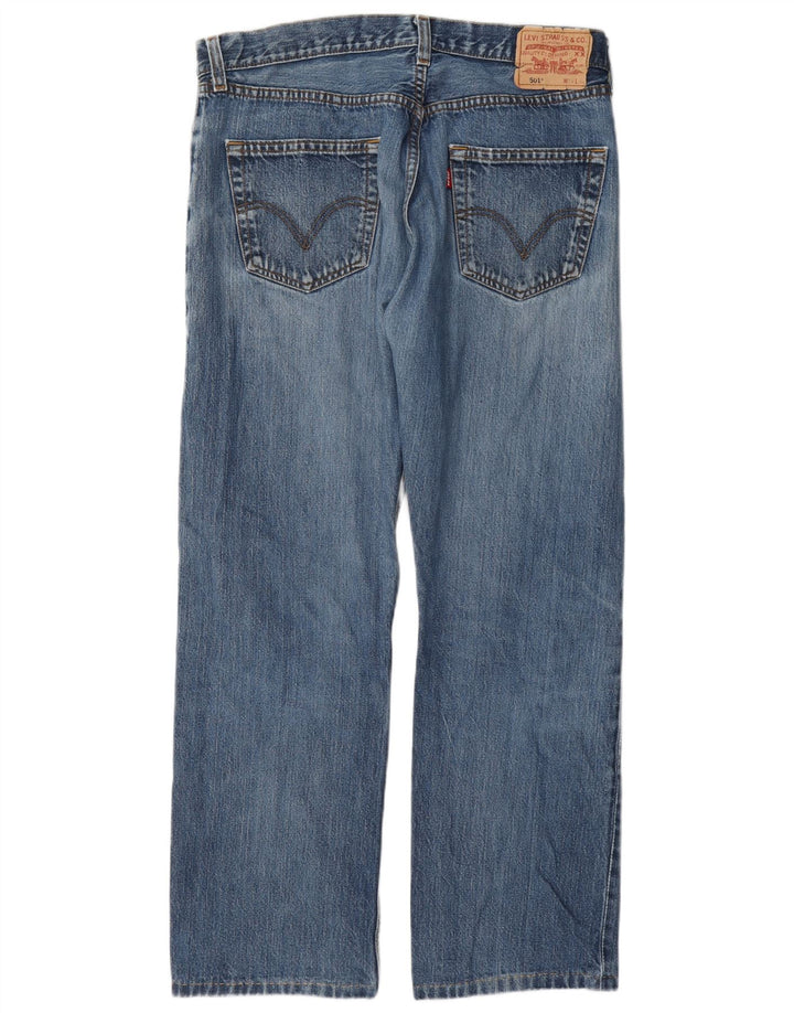 Levi's Uomo 501 Jeans dritti W34 L30 Blu