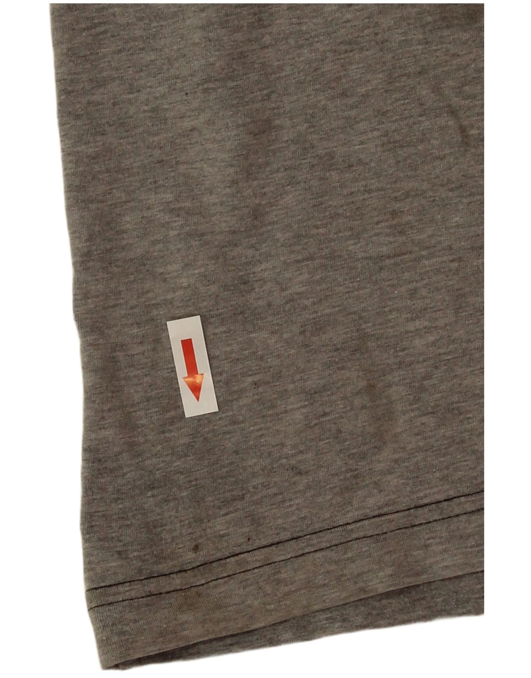 T-shirt grafica da uomo Nike Top Large in cotone color block grigio