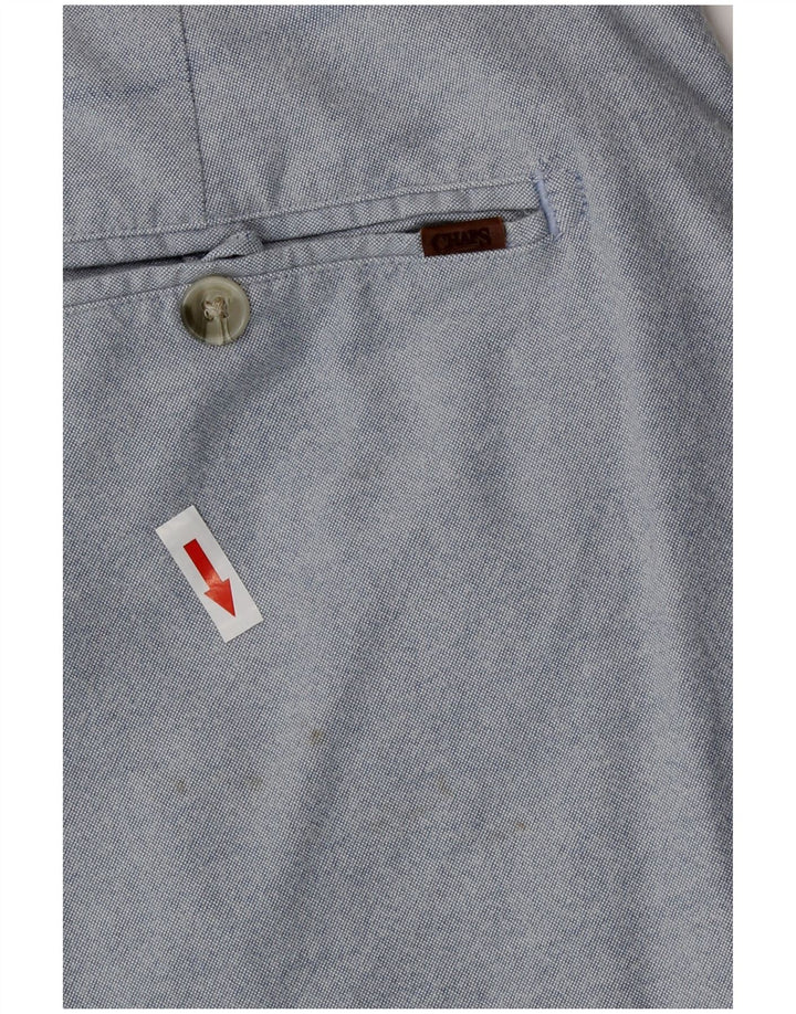 Pantaloncini chino da uomo Chaps W38 XL in cotone blu