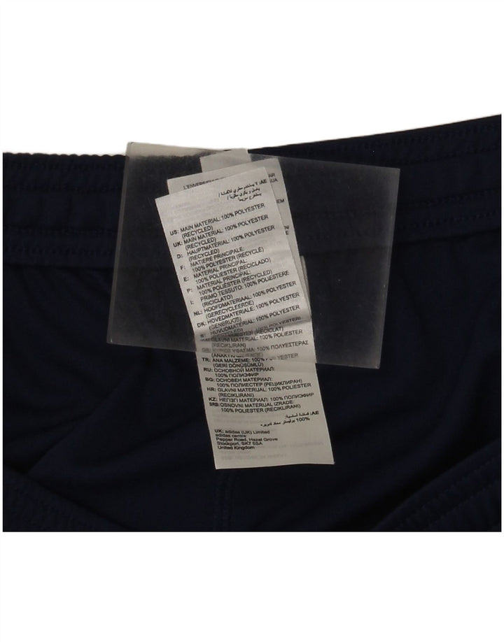 Pantaloncini sportivi Adidas Aeroready da uomo di grandi dimensioni in poliestere blu navy
