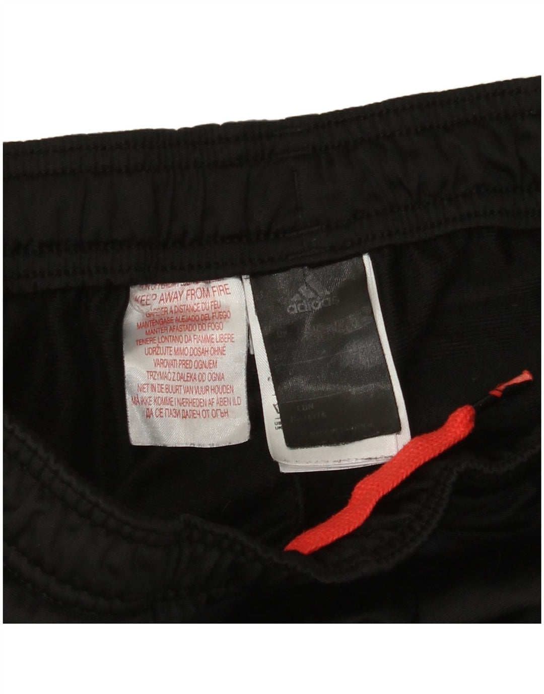 Pantaloni Tuta Adidas Bambina 15-16 Anni Poliestere Nero