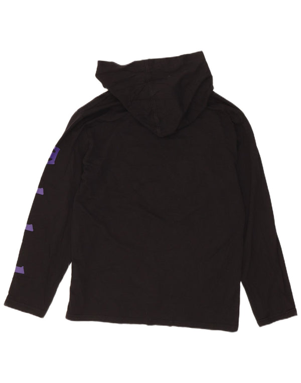 Maglione con cappuccio grafico per ragazzi Timberland 10-11 anni cotone nero medio