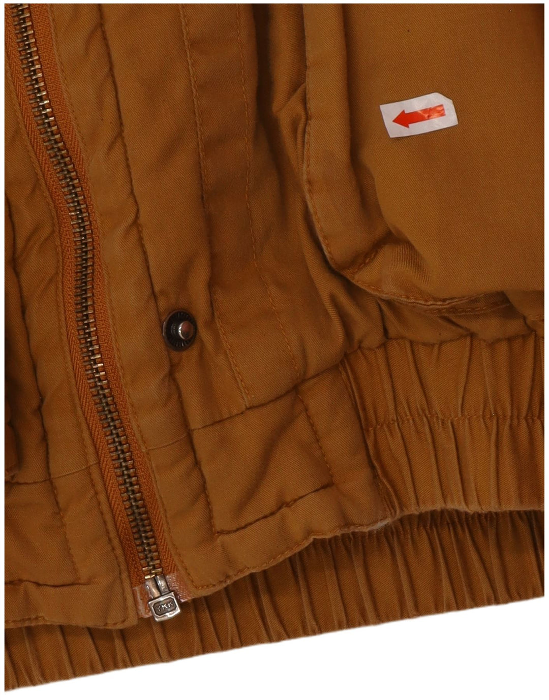 Giacca a vento oversize da donna VINTAGE IT 42 Cotone marrone medio