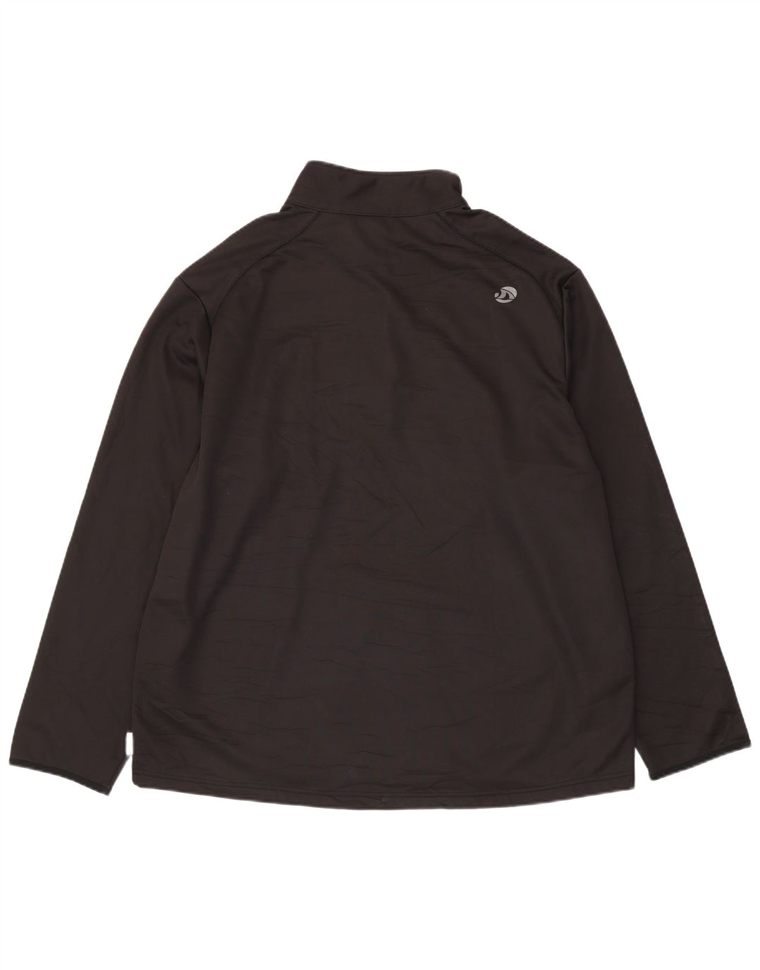 Felpa da uomo con collo con zip TRIBORD 3XL poliestere nero