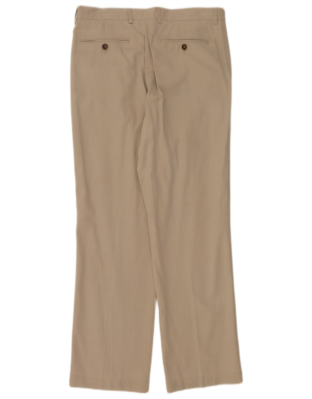 Pantaloni chino con pegging da uomo Marks & Spencer W34 L31 Lyocell beige